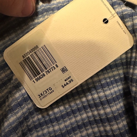 Levi Long Sleeved Ribbed Tee - Picture 6 of 7